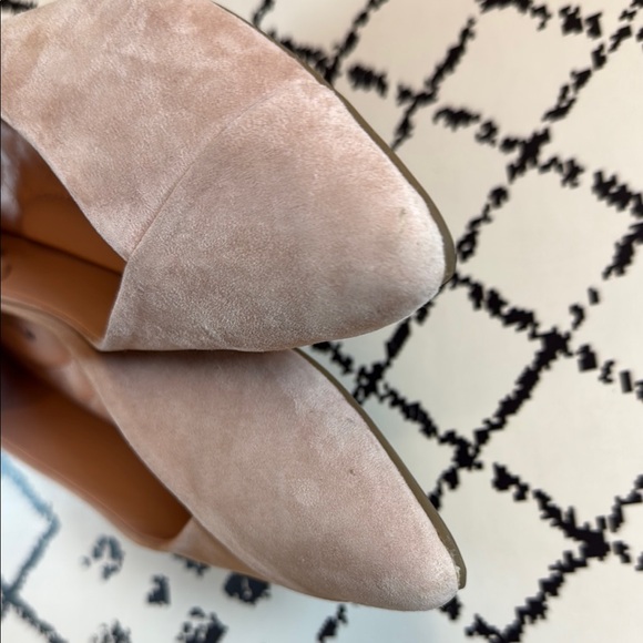 Birdies Pink Suede Flats - Women’s Pointed Toe Leather Loafers - US Size 7.5 EUC - Picture 8 of 17